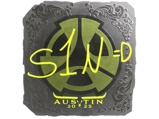s1n (Foil) CS2 Sticker