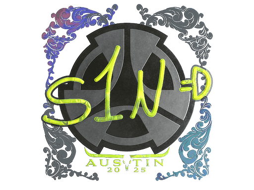 s1n (Holo) CS2 Sticker