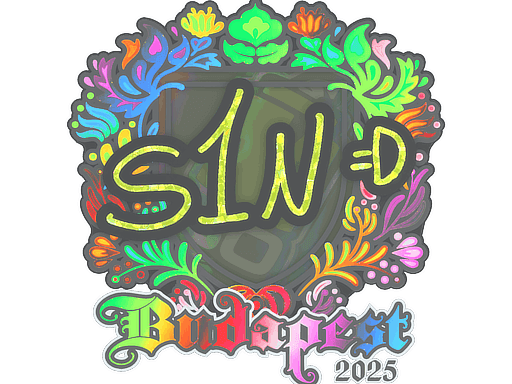 s1n (Holo) CS2 Sticker