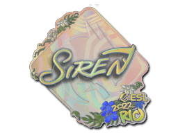 S1ren (Holo) CS2 Sticker