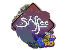 saffee (Glitter) CS2 Sticker