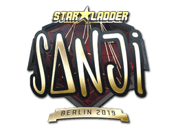 SANJI (Gold) CS2 Sticker