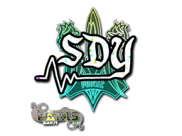 sdy (Glitter) CS2 Sticker
