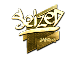 seized (Gold) CS2 Sticker