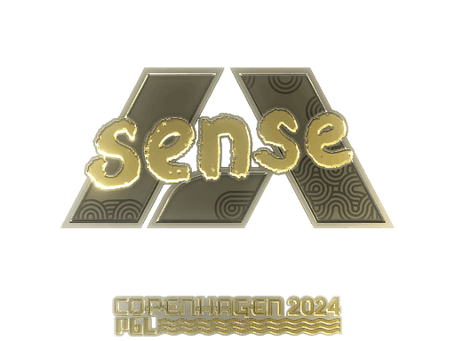 sense (Gold) CS2 Sticker
