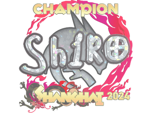 sh1ro (Glitter, Champion) CS2 Sticker