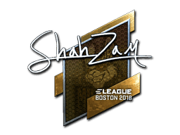 ShahZaM (Foil) CS2 Sticker