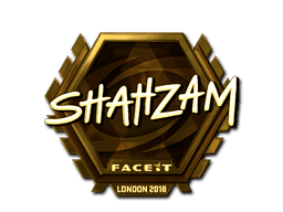 ShahZaM (Gold) CS2 Sticker