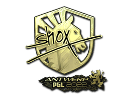 shox (Gold) CS2 Sticker