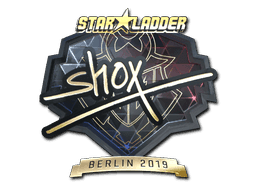 shox (Gold) CS2 Sticker