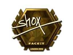 shox (Gold) CS2 Sticker
