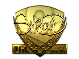 shroud (Gold) CS2 Sticker