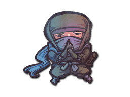 Silent Ninja CS2 Sticker