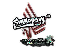 sinnopsyy (Glitter) CS2 Sticker