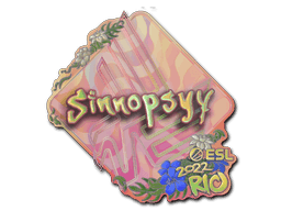 sinnopsyy (Holo) CS2 Sticker