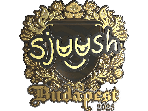 sjuush (Gold) CS2 Sticker