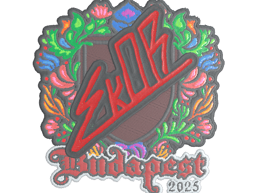 sk0R (Embroidered) CS2 Sticker