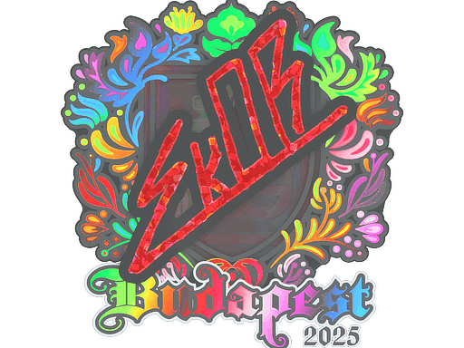 sk0R (Holo) CS2 Sticker