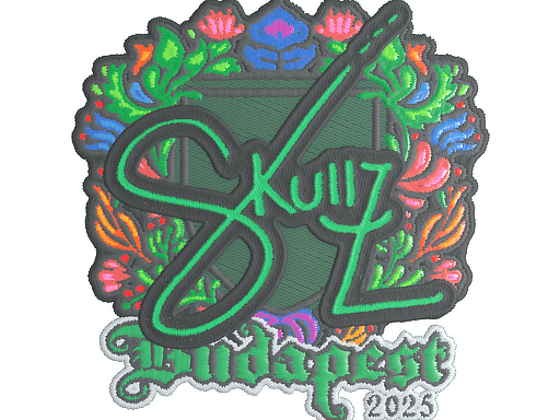 skullz (Embroidered) CS2 Sticker