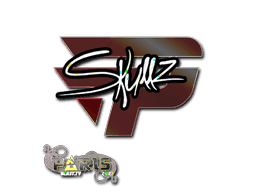 skullz (Glitter) CS2 Sticker