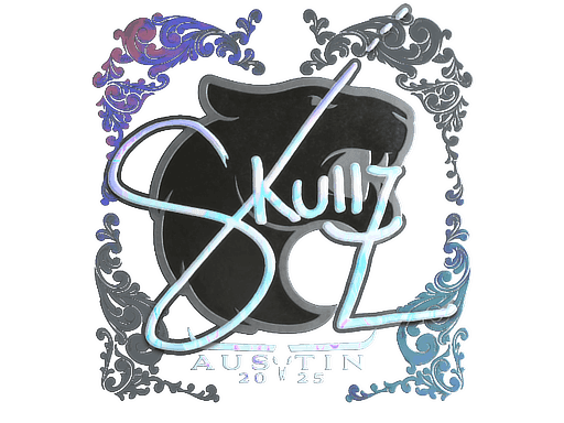 skullz (Holo) CS2 Sticker