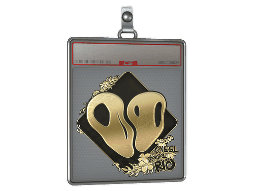 00 Nation (Gold) CS2 Sticker