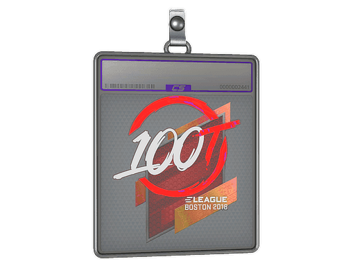 100 Thieves (Holo) CS2 Sticker