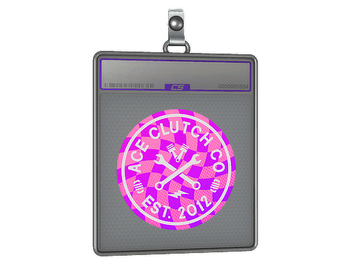 Ace Clutch Co. (Holo) CS2 Sticker