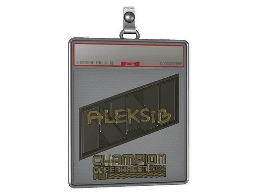 Aleksib (Gold, Champion) CS2 Sticker