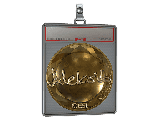 Aleksib (Gold) CS2 Sticker