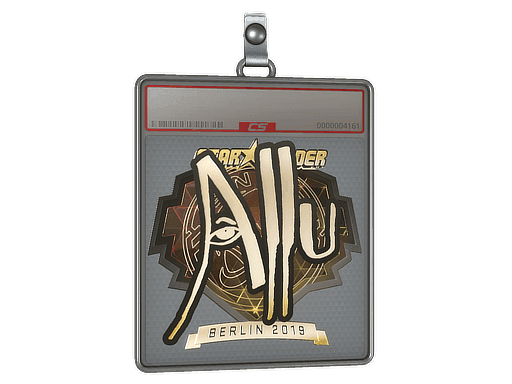 allu (Gold) CS2 Sticker