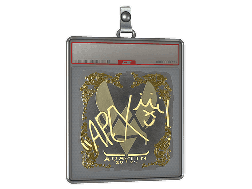 apEX (Gold) CS2 Sticker