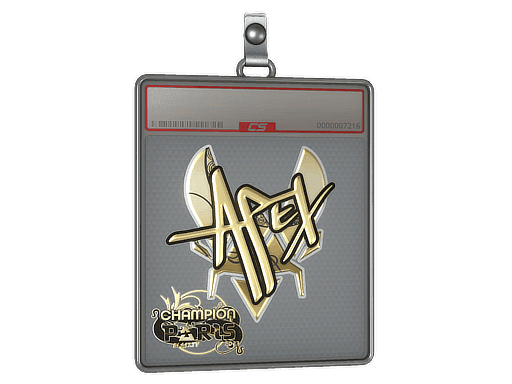 apEX (Gold, Champion) CS2 Sticker