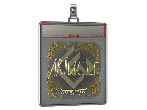 Ariucle (Gold) CS2 Sticker