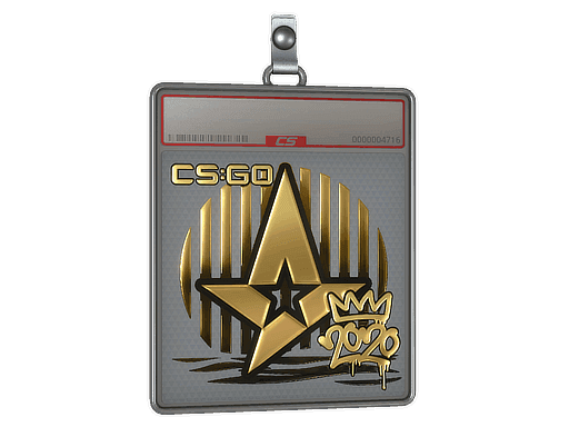 Astralis (Gold) CS2 Sticker