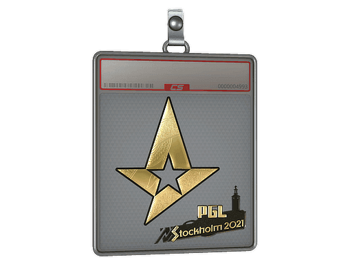 Astralis (Gold) CS2 Sticker