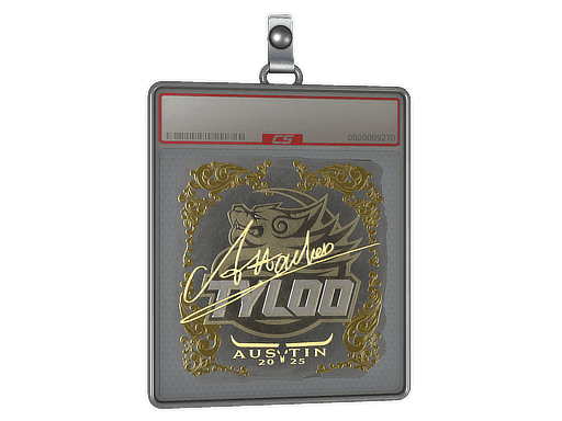 Attacker (Gold) CS2 Sticker