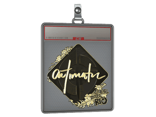 autimatic (Gold) CS2 Sticker