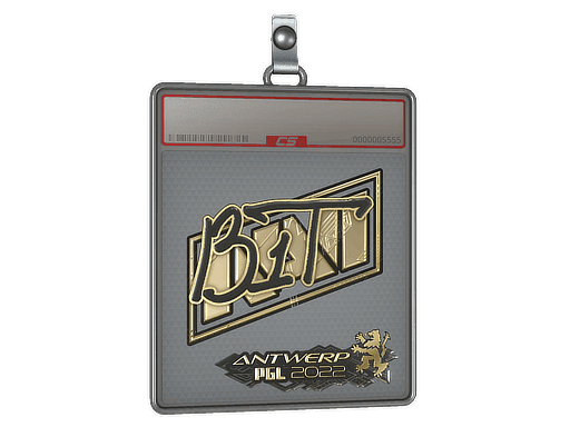 b1t (Gold) CS2 Sticker