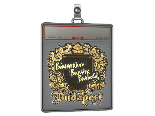 Bart4k (Gold) CS2 Sticker
