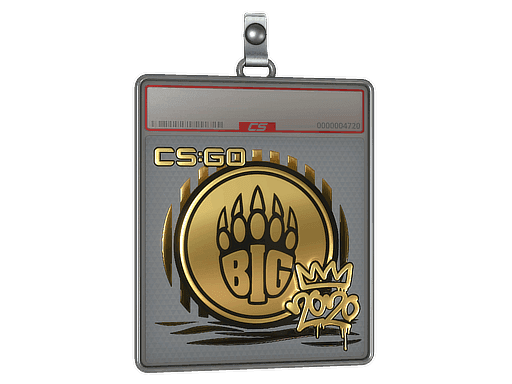 BIG (Gold) CS2 Sticker