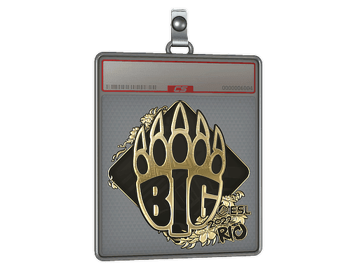 BIG (Gold) CS2 Sticker