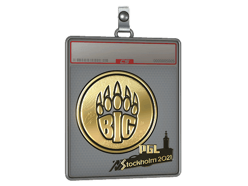 BIG (Gold) CS2 Sticker