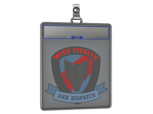 Black Dog CS2 Sticker