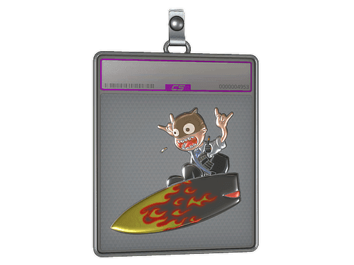 Blaze Surf K (Foil) CS2 Sticker