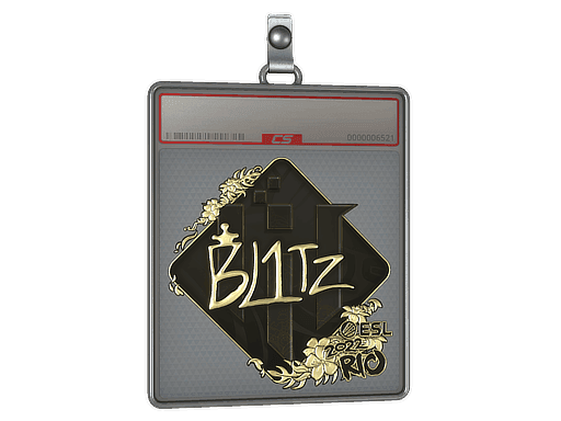 bLitz (Gold) CS2 Sticker