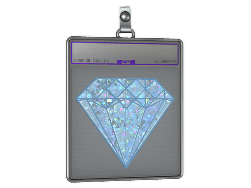 Blue Gem (Glitter) CS2 Sticker