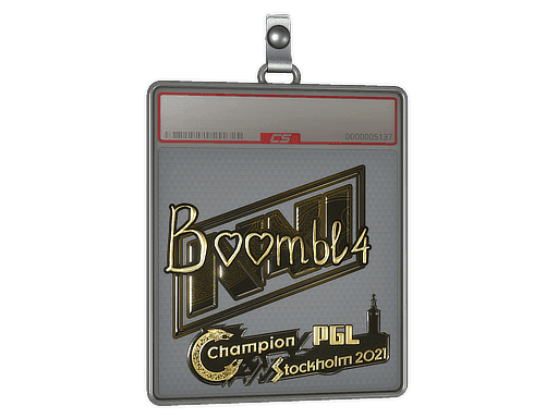 Boombl4 (Gold) CS2 Sticker