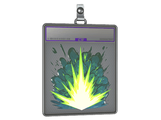 Boom Detonation (Glitter) CS2 Sticker