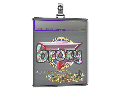broky (Glitter, Champion) CS2 Sticker